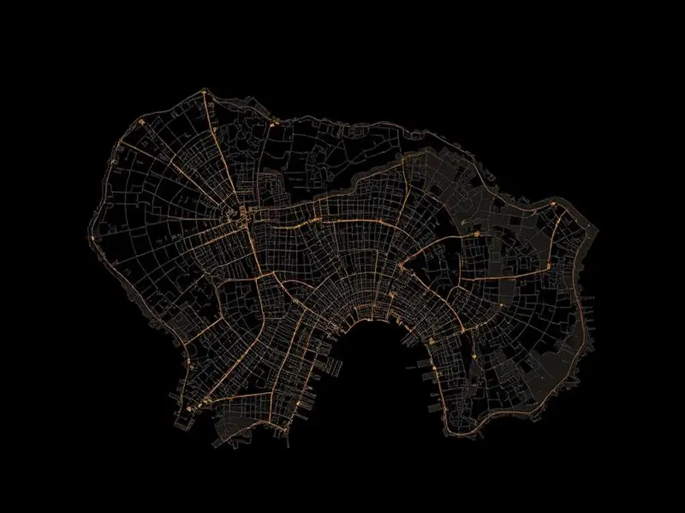 Map of Porto Cristo, Mallorca